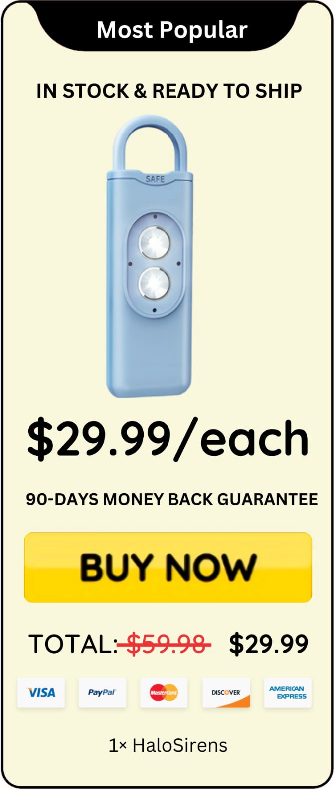 Halo Siren offer price 