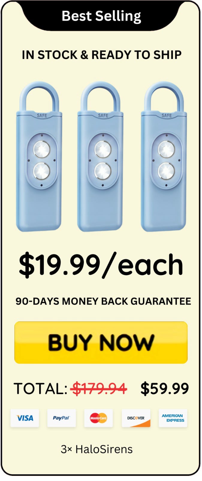 Halo Siren offer price 